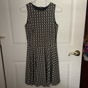 Cynthia Rowley Black/White knit dress